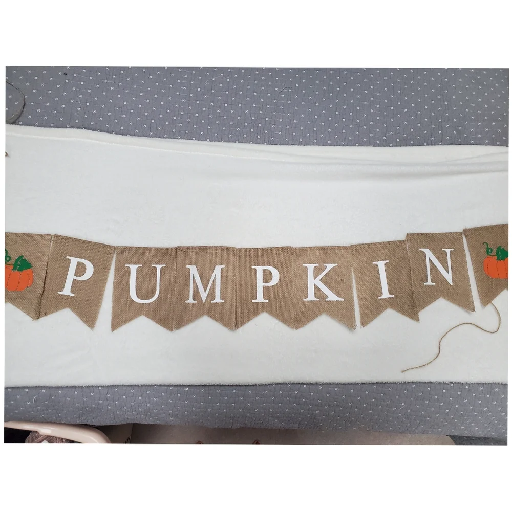 Burlap Sign - Picture 1 of 2